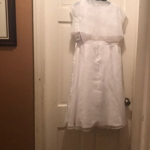 Size 14 First Communion Dress NWT